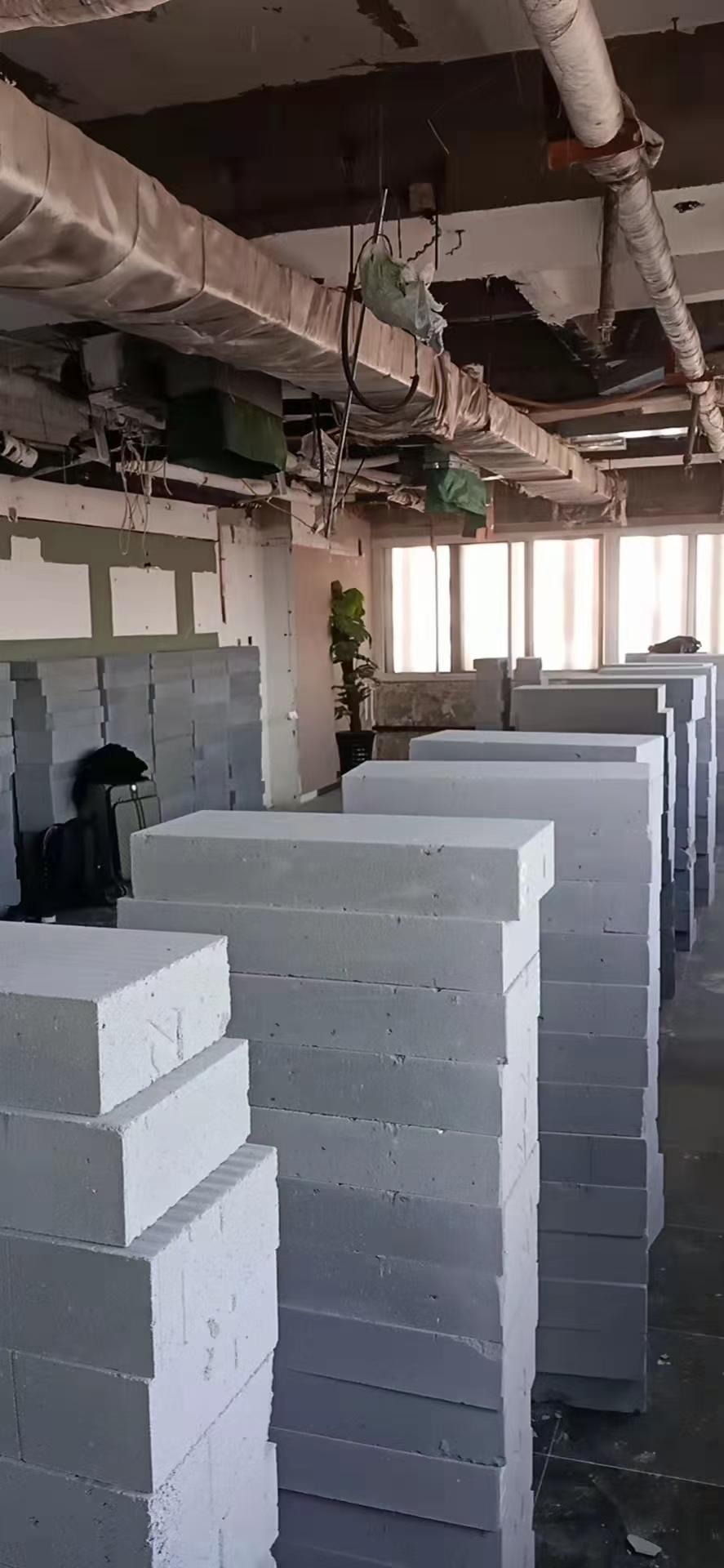 加气块隔墙